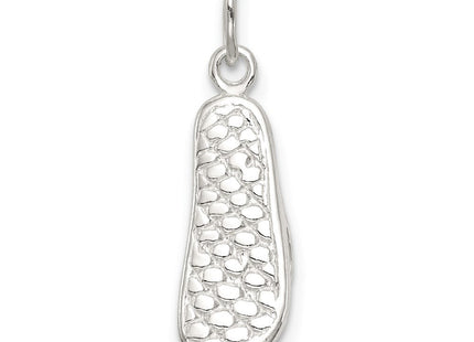 Sterling Silver Flip Flop Charm (Style QC6317)