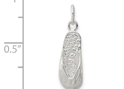 Sterling Silver Flip Flop Charm (Style QC6317)