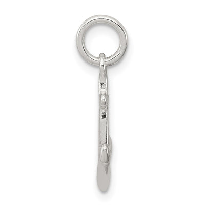 Sterling Silver Anchor Charm, 17 x 15mm