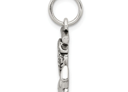 Sterling Silver Antiqued Anchor Charm