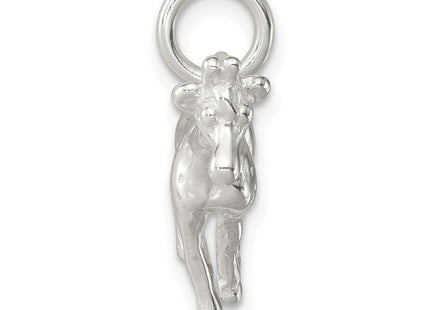 Sterling Silver Giraffe Charm (Style QC6365)