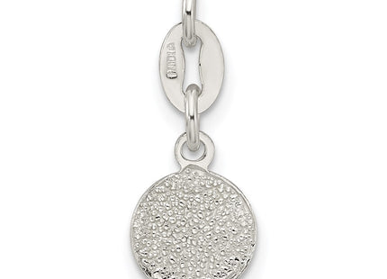Sterling Silver Enameled Soccer Ball Charm (Style QC6476)