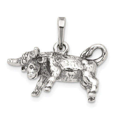 Sterling silver zodiac pendant