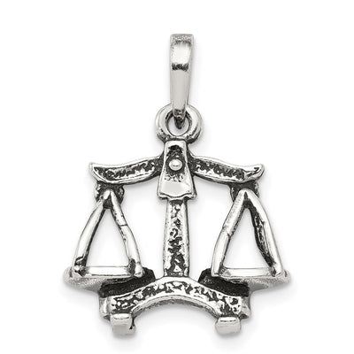 Sterling silver zodiac pendant