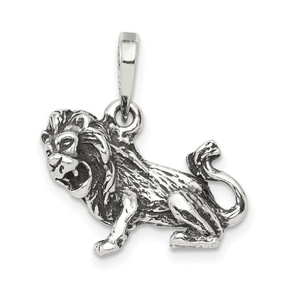 Sterling silver zodiac pendant