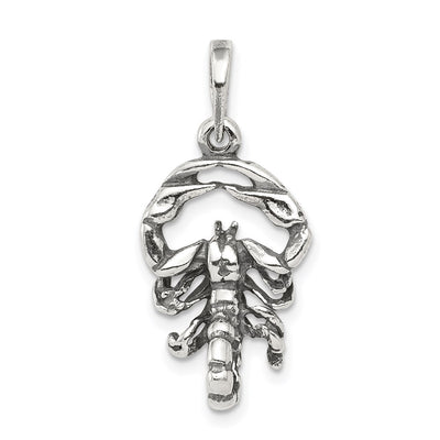 Sterling silver zodiac pendant