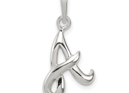 Sterling Silver Letter Initial Pendant