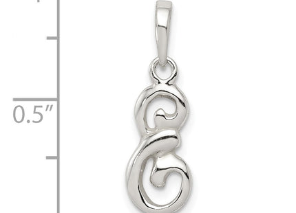 Sterling Silver Pendants Style QC6512E - Classique Jewelry Inc.