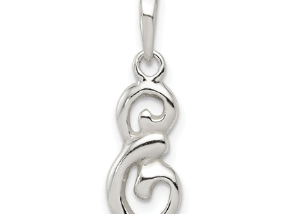 Sterling Silver Letter Initial Pendant