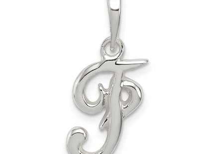 Sterling Silver Letter Initial Pendant