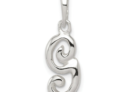 Sterling Silver Letter Initial Pendant