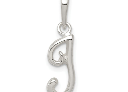 Sterling Silver Letter Initial Pendant