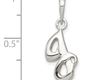 Sterling Silver Pendants Style QC6512J - Classique Jewelry Inc.