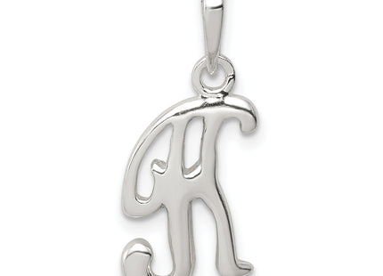 Sterling Silver Letter Initial Pendant