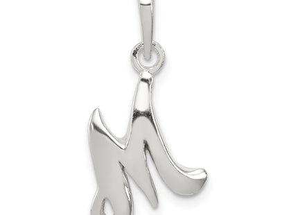 Sterling Silver Letter Initial Pendant