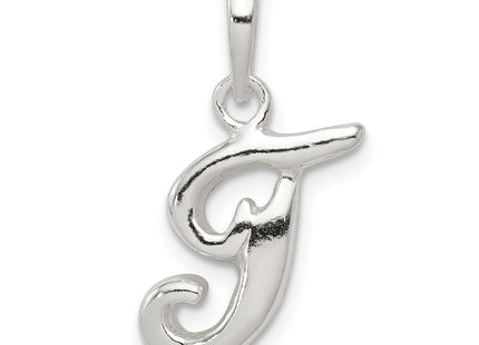 Sterling Silver Letter Initial Pendant