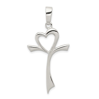 Sterling silver cross pendants & charm