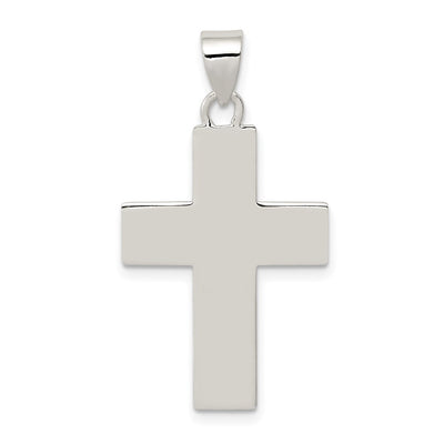 Sterling silver cross pendant