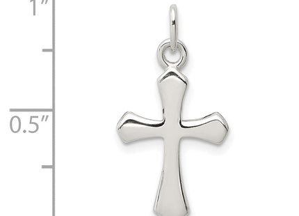 Sterling Silver Passion Cross Charm (Style QC6666)