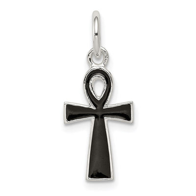 Sterling silver cross pendant