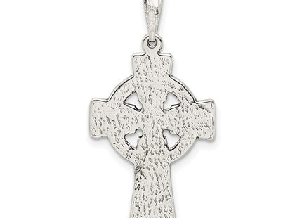 Sterling silver cross pendant, further view