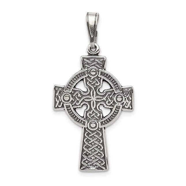Sterling silver cross pendant