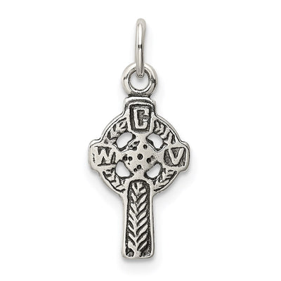 Sterling silver cross charm