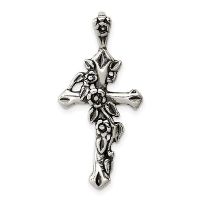 Sterling silver cross pendant