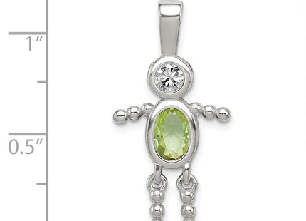 Sterling Silver Pendants Style QC6713AUG - Classique Jewelry Inc.