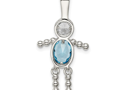 Sterling Silver Pendants Style QC6713DEC - Classique Jewelry Inc.