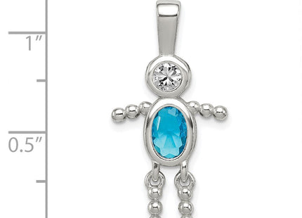 Sterling Silver Pendants Style QC6713DEC - Classique Jewelry Inc.