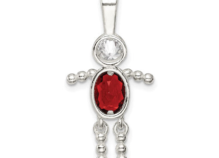 Sterling Silver Pendants Style QC6713JUL - Classique Jewelry Inc.