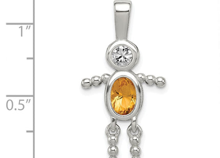 Sterling Silver Pendants Style QC6713NOV - Classique Jewelry Inc.