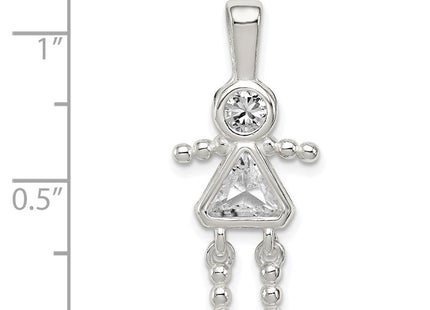 Sterling Silver Pendants Style QC6714APR - Classique Jewelry Inc.