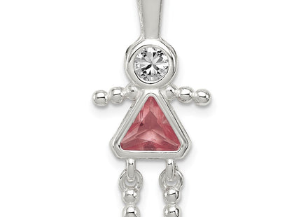 Sterling Silver Pendants Style QC6714JUN - Classique Jewelry Inc.