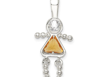 Sterling Silver Pendants Style QC6714NOV - Classique Jewelry Inc.