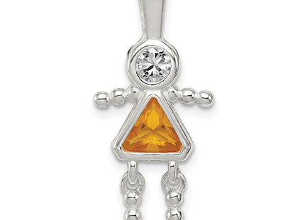 Sterling Silver Pendants Style QC6714NOV - Classique Jewelry Inc.