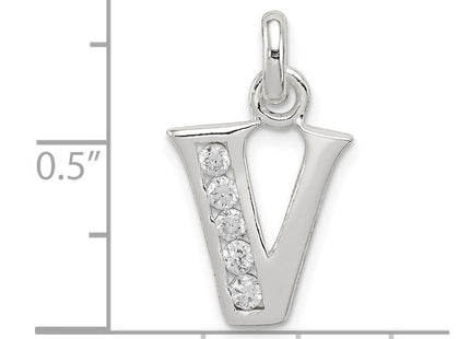 Sterling Silver Pendants Style QC6716V - Classique Jewelry Inc.