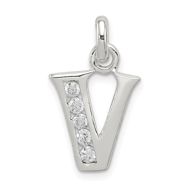 Sterling Silver Pendants Style QC6716V - Classique Jewelry Inc.