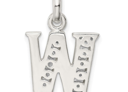 Sterling Silver Pendants Style QC6716W - Classique Jewelry Inc.
