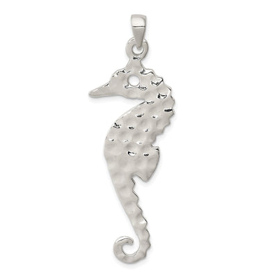 Sterling silver seahorse pendant