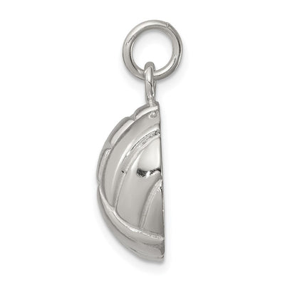 Sterling Silver Volleyball Charm, 20 x 17mm
