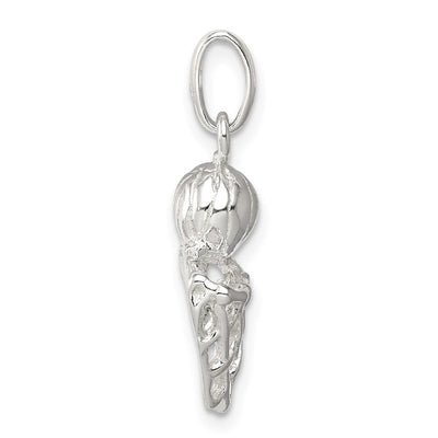 Sterling Silver Basketball in Hoop Charm