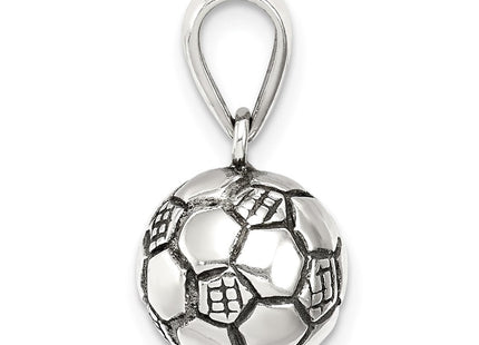 Sterling silver pendant, alternate view