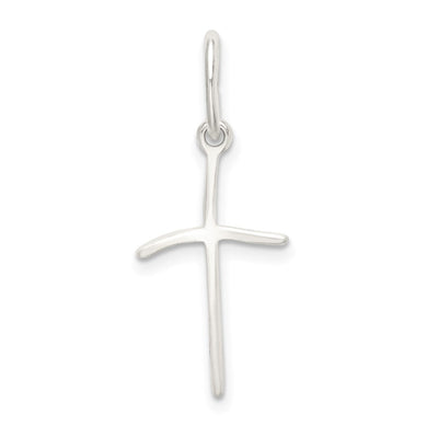 Sterling Silver Cross Pendant, 21 x 12mm
