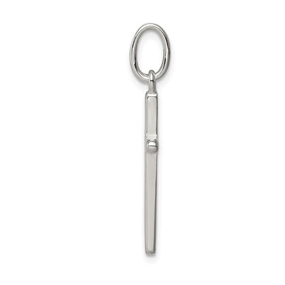 Sterling Silver Cross Pendant, 25 x 14mm