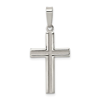 Sterling silver cross pendant