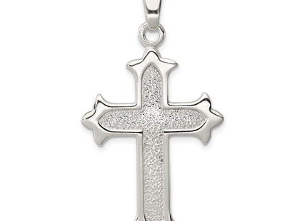 Sterling silver cross pendant