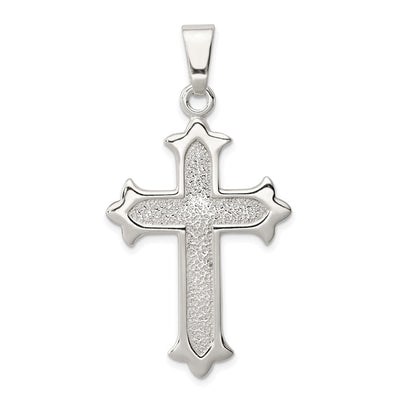 Sterling silver cross pendant