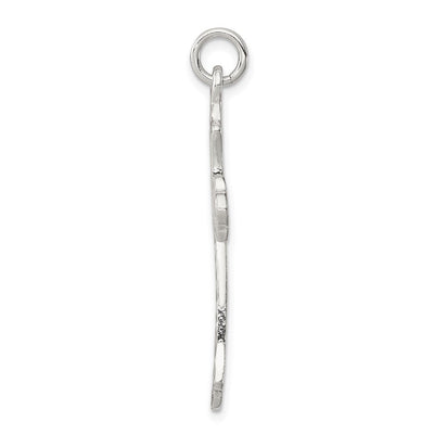Sterling Silver Cross Pendant, 34 x 21mm